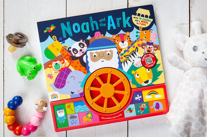 Steer with Me! Noah and the Ark (Book with Button Sounds)