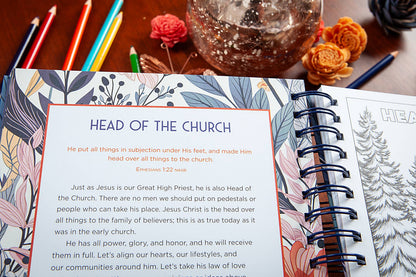 In Jesus' Name Devotional Coloring Book