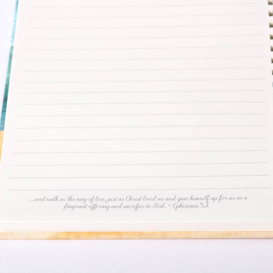 Spiral Bound Journal -  Perfect love - 196 Pages