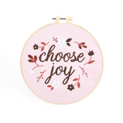 Embroidery Kit - Choose Joy