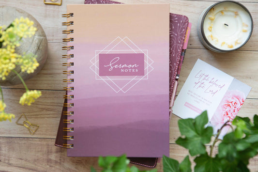 Sermon Notes Journal (Purple)