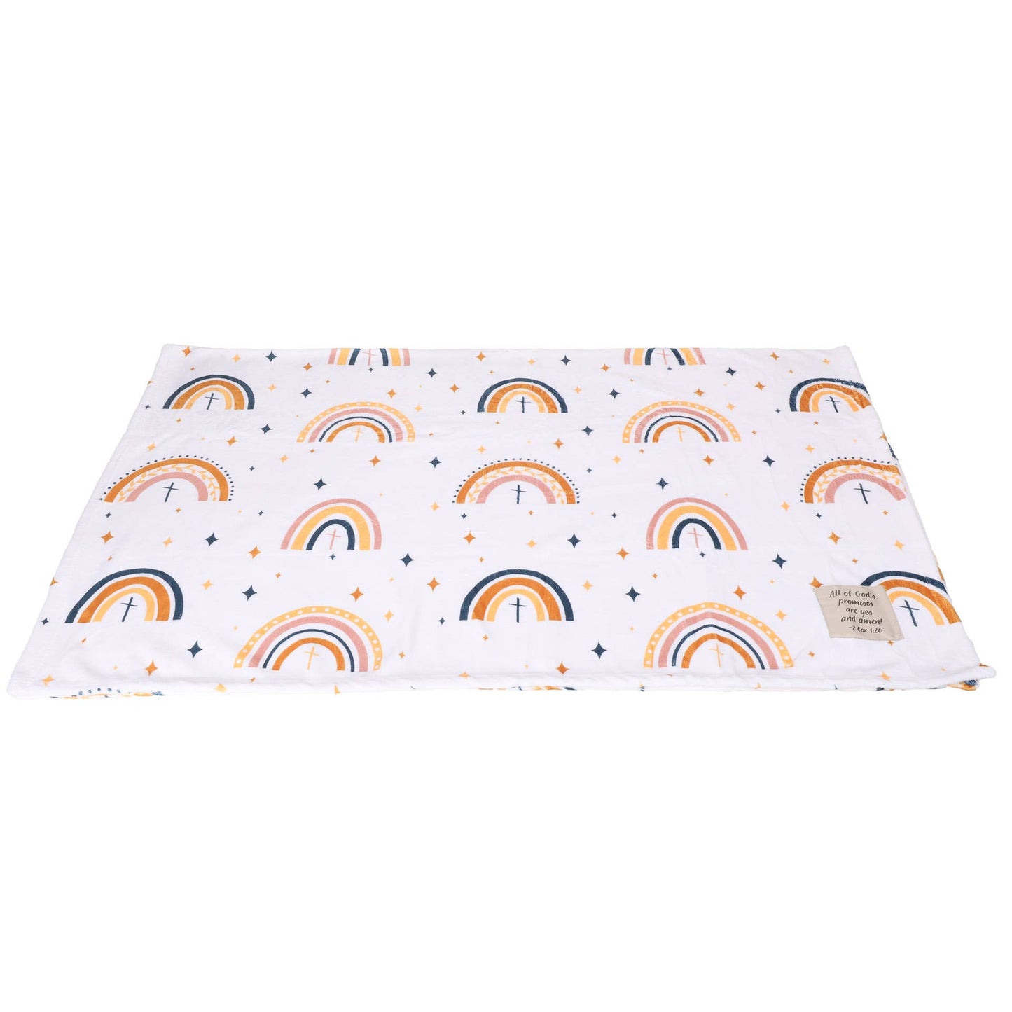 Kid's Throw Blanket - Patch Rainbow - 50X60