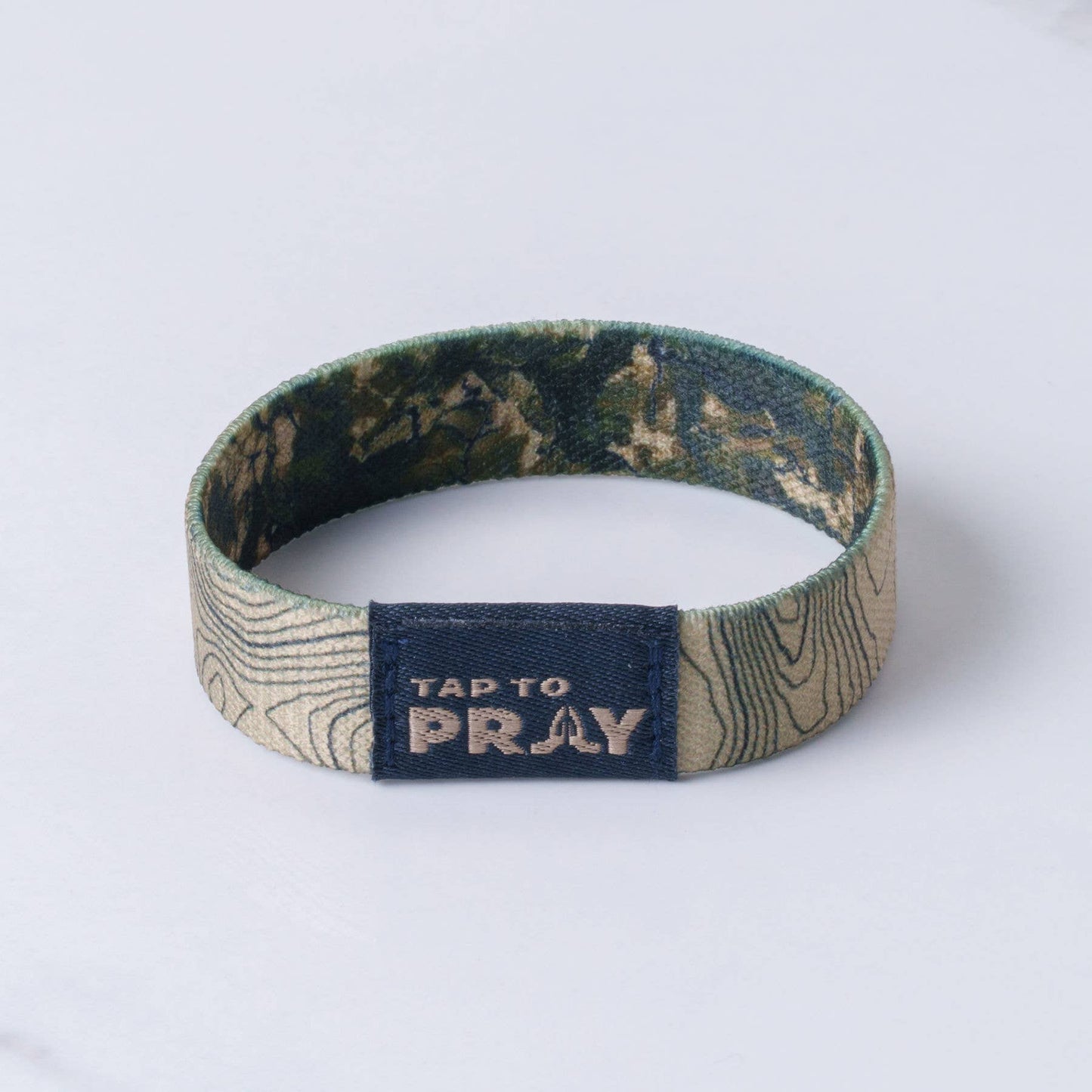 Tap To Pray™ Wristbands - Valor Camo & Isaiah 6:8