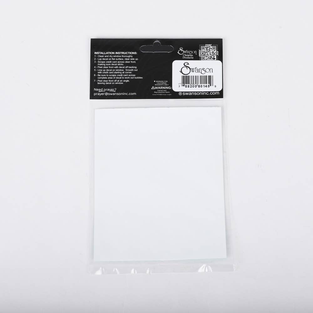 Decal Vinyl Follow Me