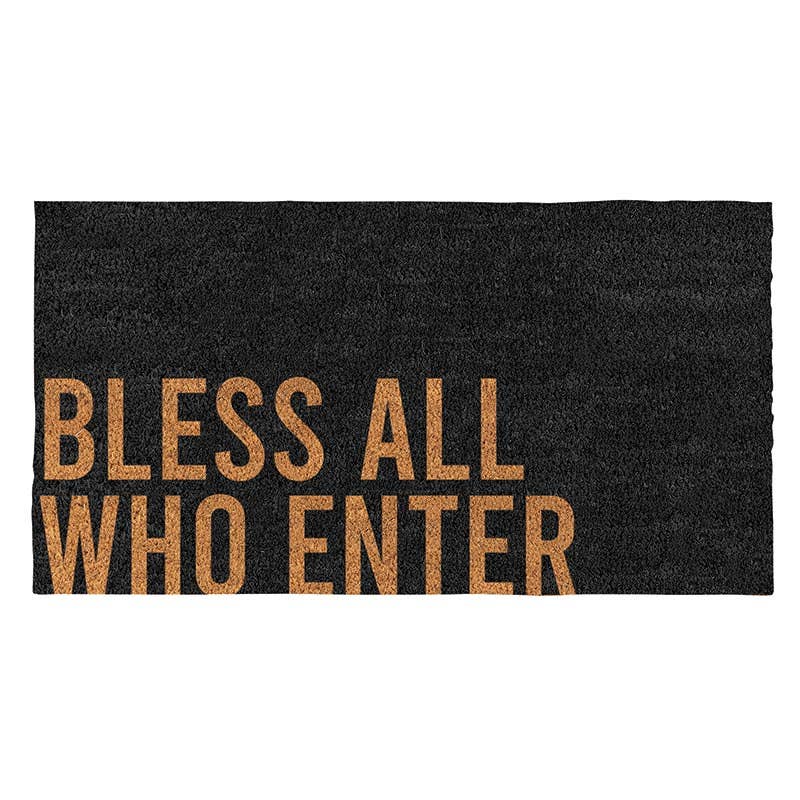 Large Doormat - Bless All Who Enter