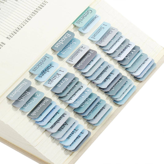 Mr. Pen Bible Tabs - 75 Easy-Apply Tabs