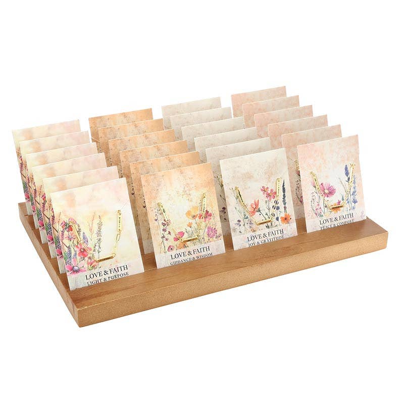 Reference Bracelet Display - Love & Faith