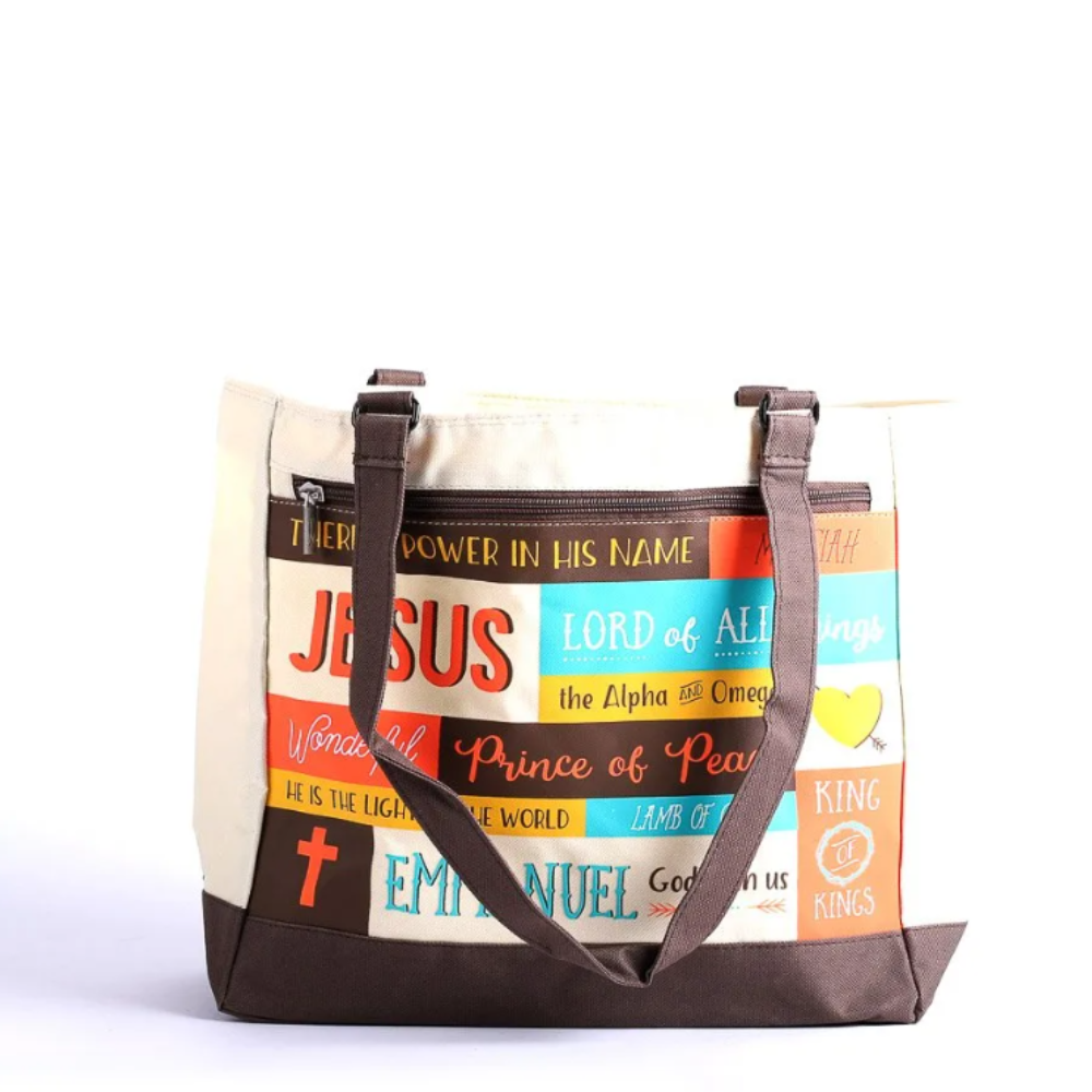Tote Canvas Names Of Jesus