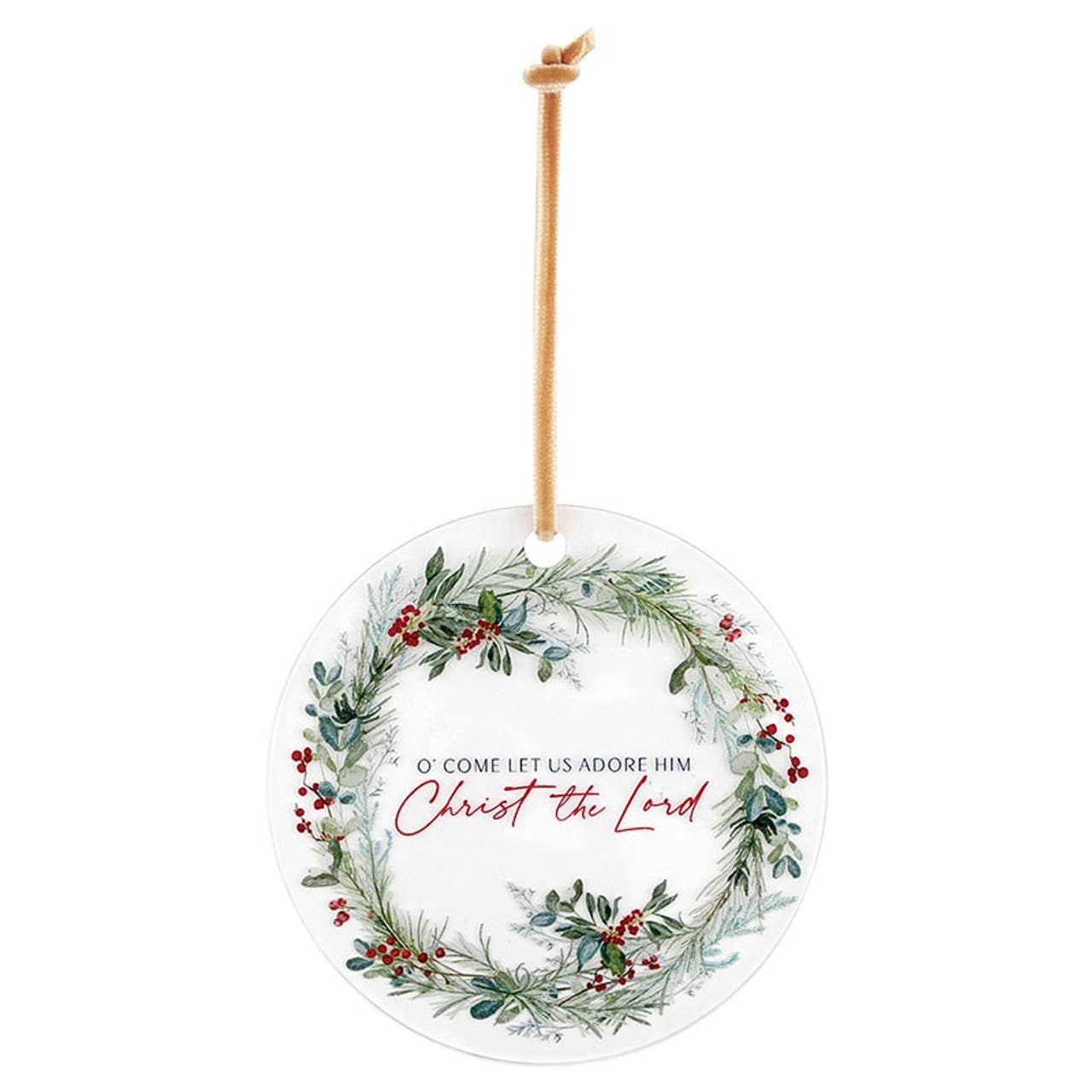Ornament - O Come Let Us Adore Him