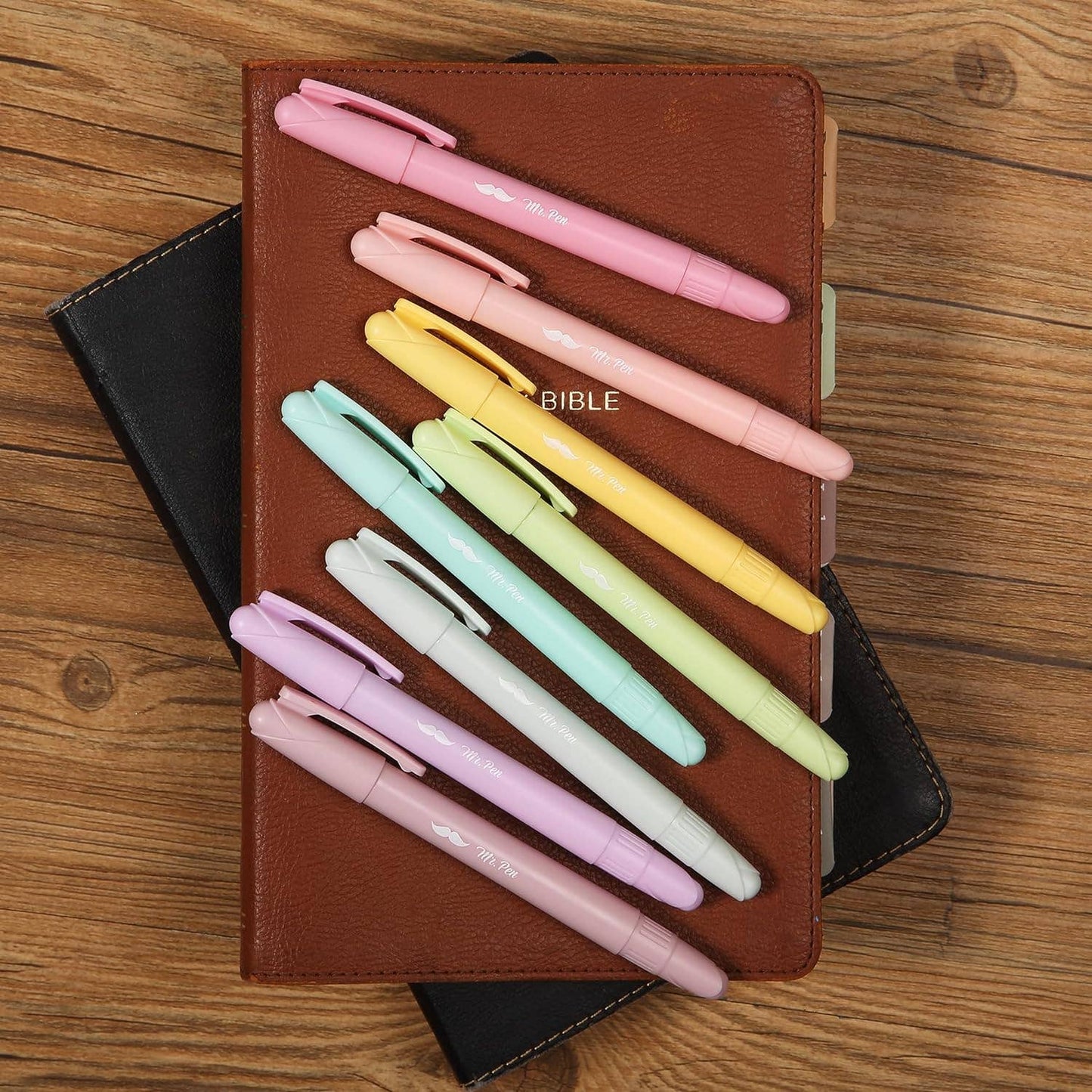 Gel Highlighters, 8 Pack, No-Bleed, Twist-Up Design