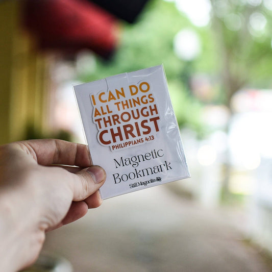 Magnetic Bookmark | I Can Do All Things Through Christ