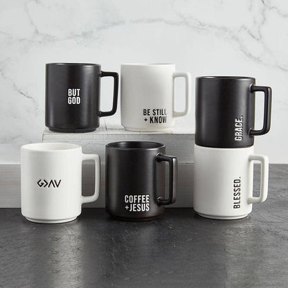 Matte Café Mug - But God