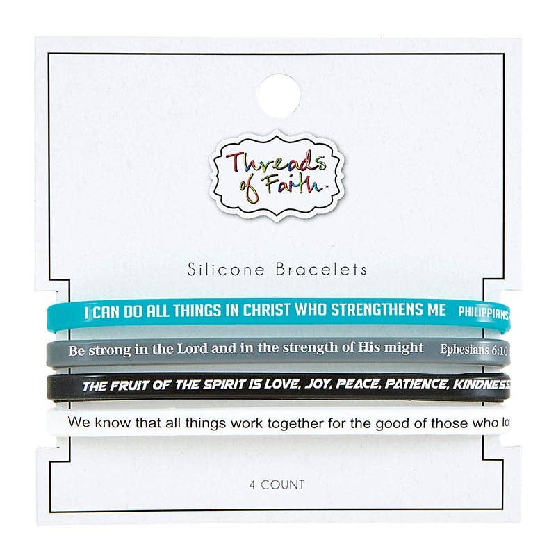 Silicone Bracelet - Scripture Verses