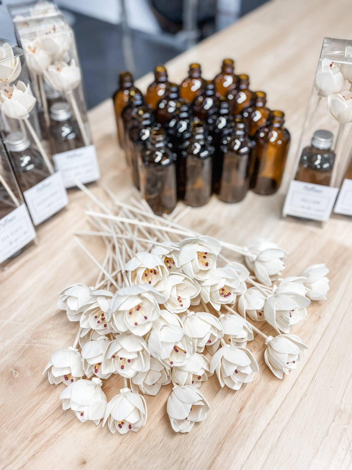 Harvest Home Floral Reed Diffuser | Long-Lasting Scent
