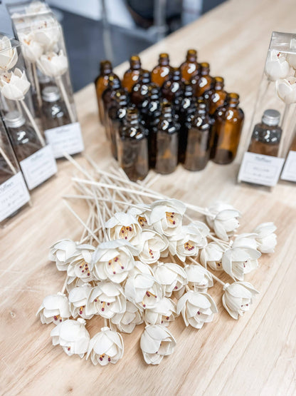Harvest Home Floral Reed Diffuser | Long-Lasting Scent