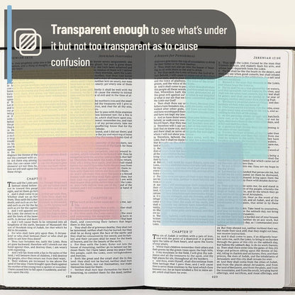 Mr. Pen Transparent Sticky Notes - 3x3 Size