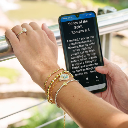 Tap To Pray® Survivor Series Chain Bracelet