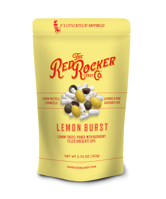 Red Rocker Candy Lemon Burst 5.75oz Resealable Pouch