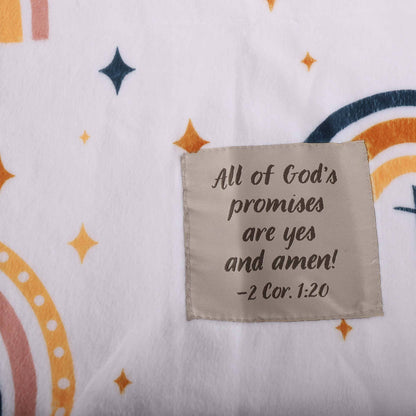 Kid's Throw Blanket - Patch Rainbow - 50X60