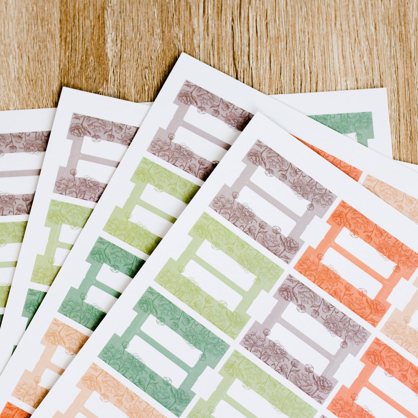 Blank Bible Tabs | Peony