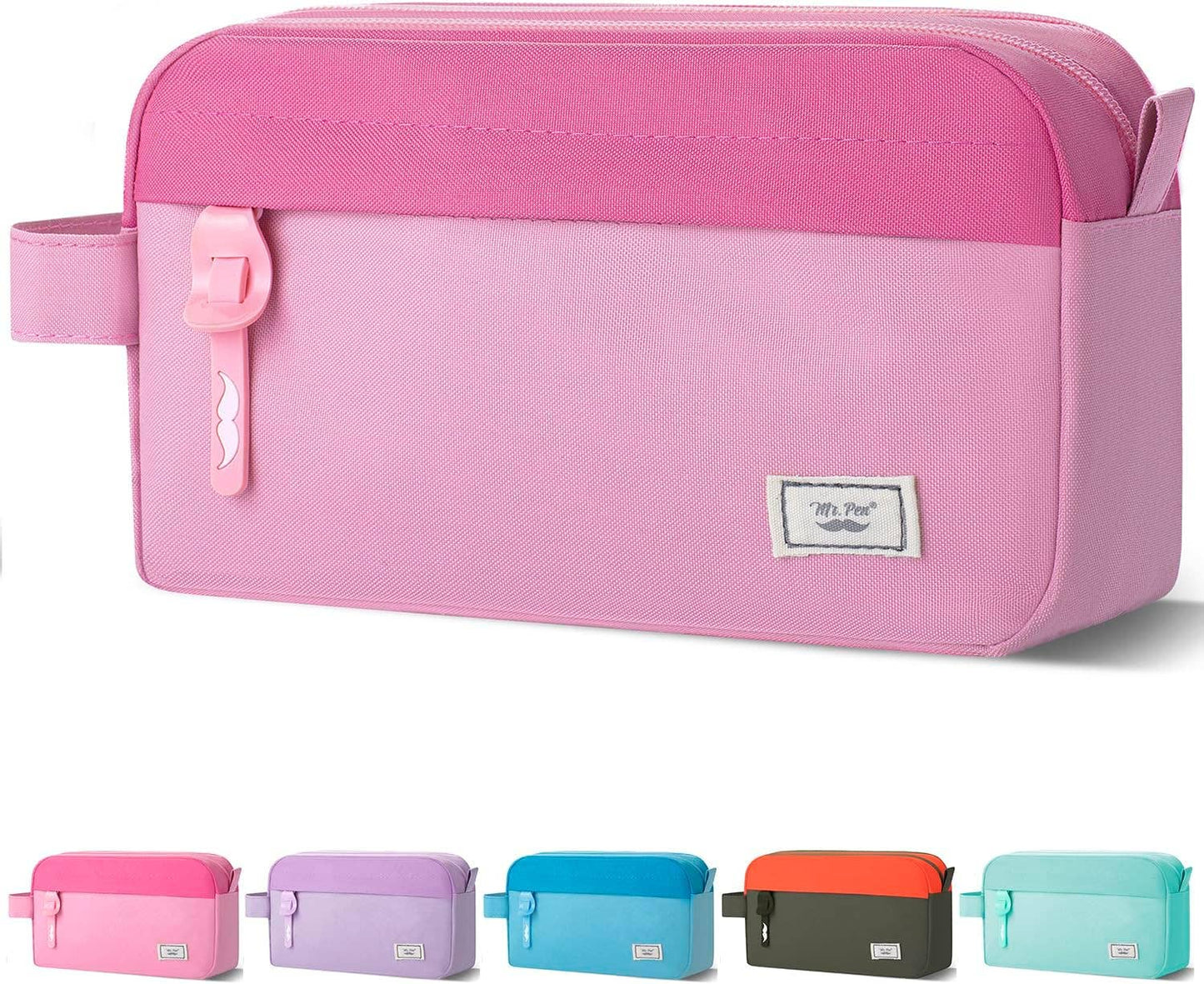 Large Capacity Pencil Case 5 Colors