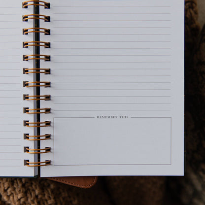 Sermon Notes Journal | Green Plaid