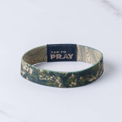Tap To Pray™ Wristbands - Valor Camo & Isaiah 6:8