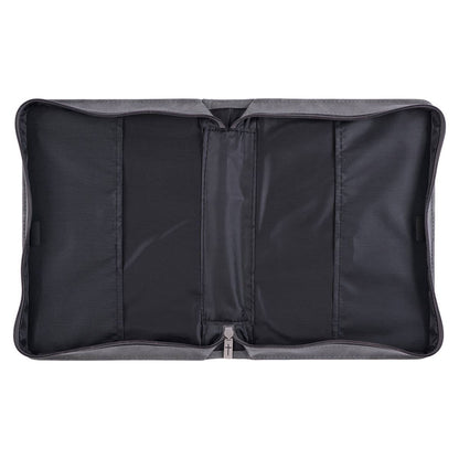 Bible Cover Classic Gray/Black Trust in the Lord Prov. 3:5