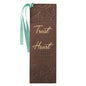 Bookmark Faux Leather Brown Trust in the Lord Prov. 3:5