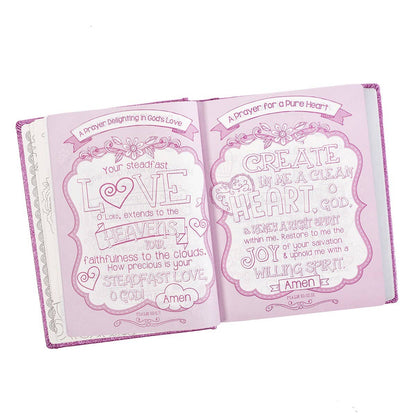 Purple Glitter My Creative Bible for Girls - an ESV Journali