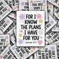 DS 3326 - For I know the plans I have for you Die Cut sticker