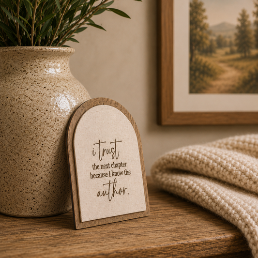 I Trust the Next Chapter | Companion Sign