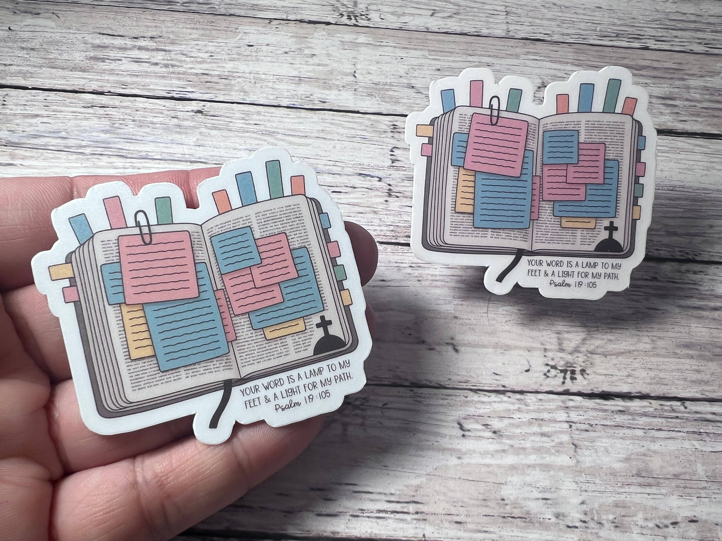 Bible Sticker, Faith Sticker