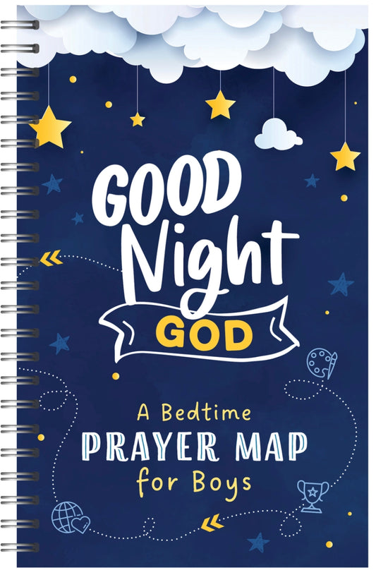 Good Night God / A Bedtime Prayer Map for Boys