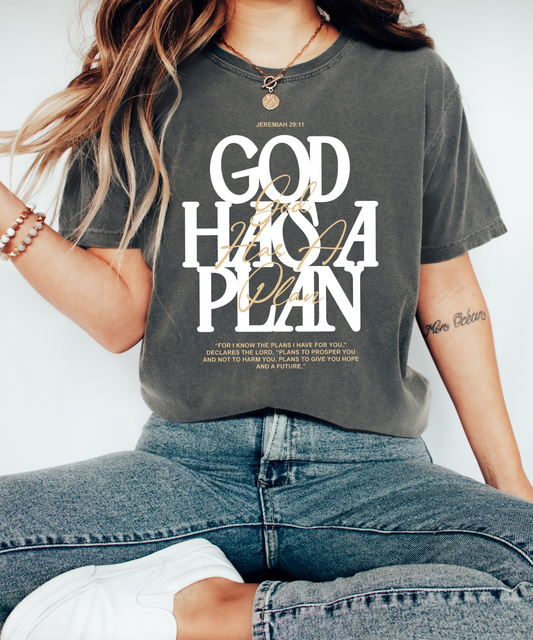 God Has A Plan Tee