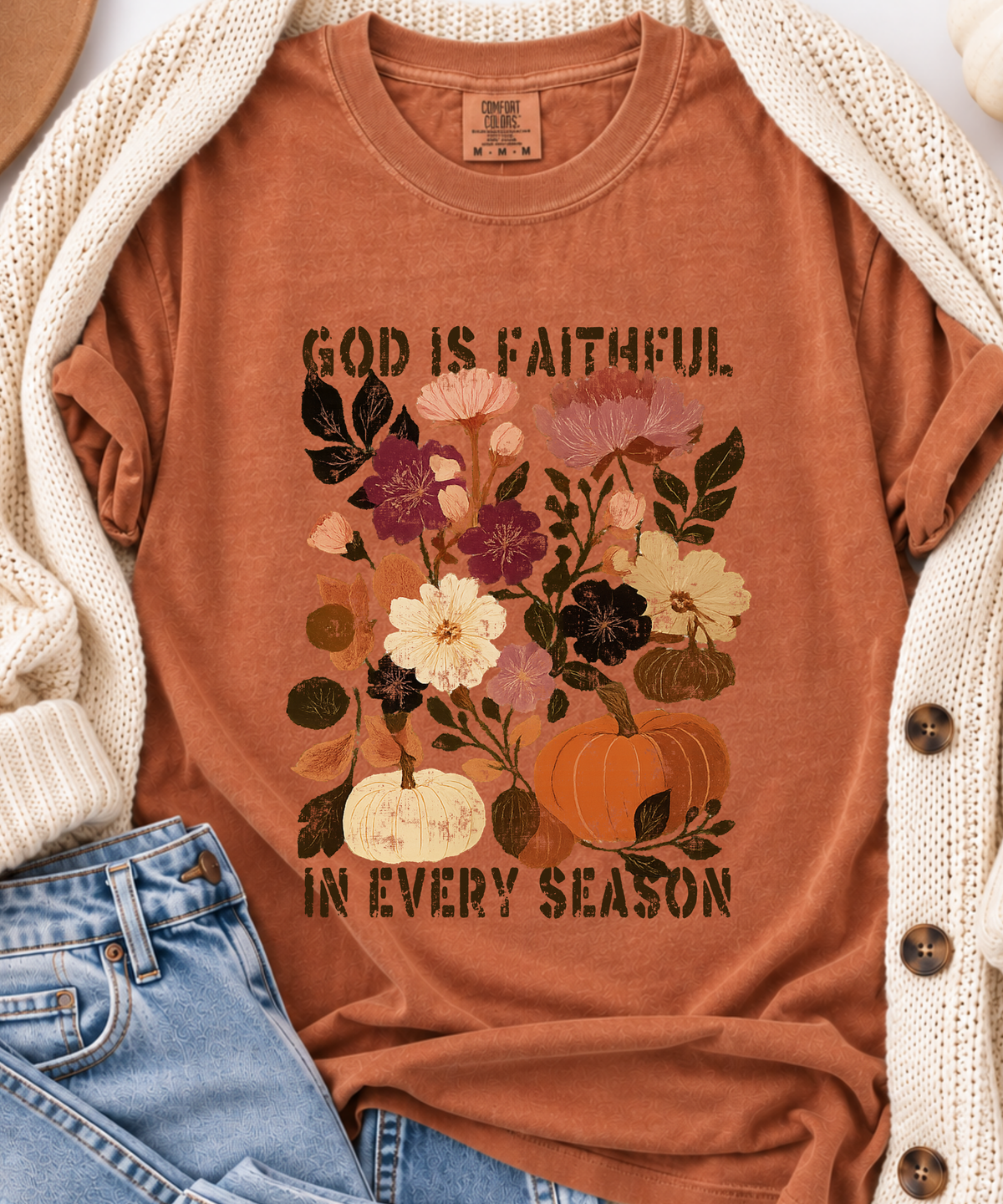 God Is Faithful In Every Season Tee