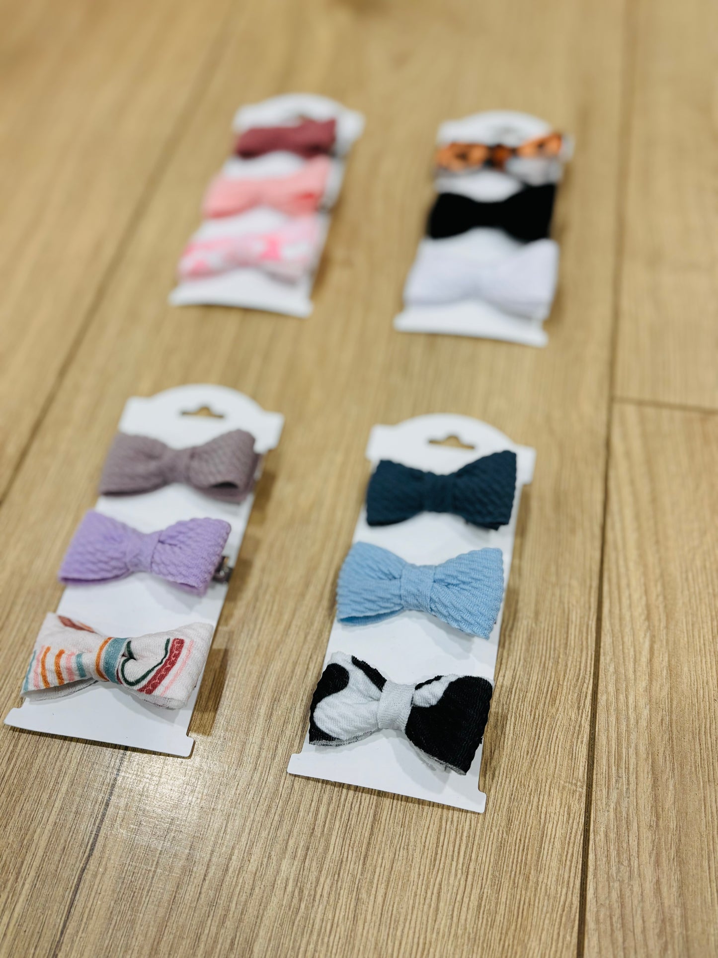 Handmade Bow Hair Clips