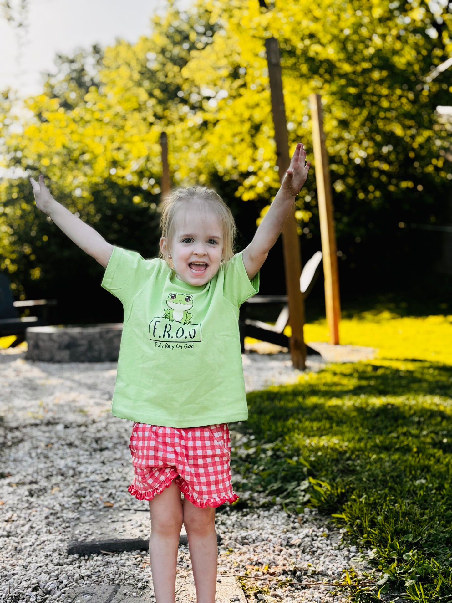 Fully Rely On God Toddler Tee