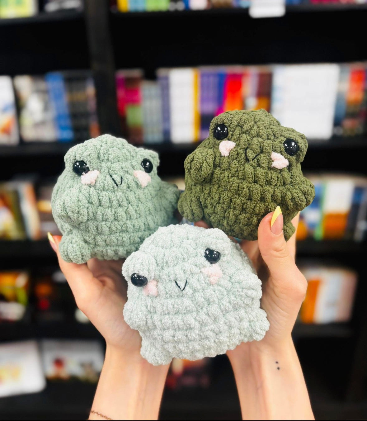 Crochet Frog Plushie