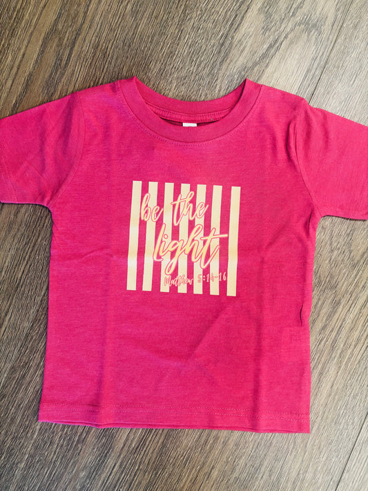 Be The Light Toddler Tee