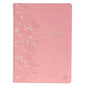 Nlt, the Spiritual Growth Bible Faux Leather, Pink