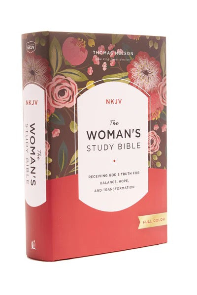 NKJV, Woman's Study Bible, Red Letter, Full-Color: Receiving God's Truth for Balance, Hope, and Transformation