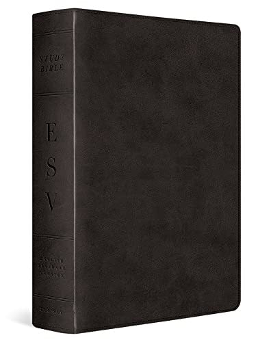 ESV Study Bible, Large Print (TruTone, Black)