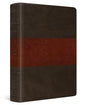 ESV Study Bible, Personal Size (TruTone, Forest/Tan, Trail Design)