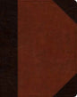 ESV Single Column Journaling Bible (TruTone, Brown/Cordovan, Portfolio Design)