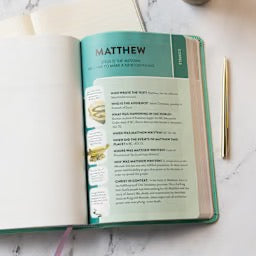 CSB Explorer Bible for Kids, Light Teal Mountains LeatherTouch