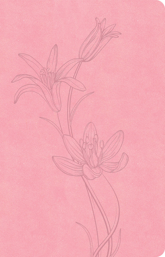 CSB Thinline Bible, Value Edition, Soft Pink LeatherTouch