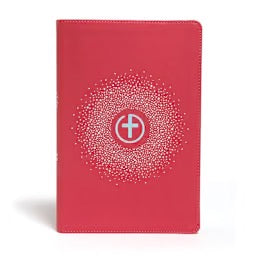 CSB One Big Story Bible, Pink LeatherTouch