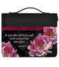 THE GRASS WITHERS BIBLE COVER, BLACK XL