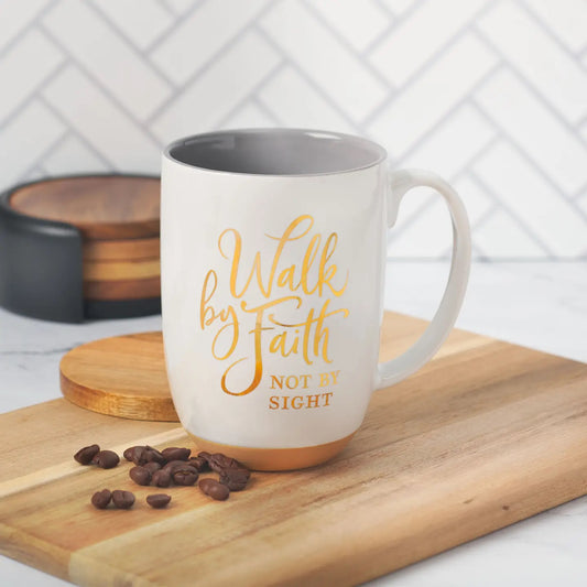 Walk By Faith Coffee Mug